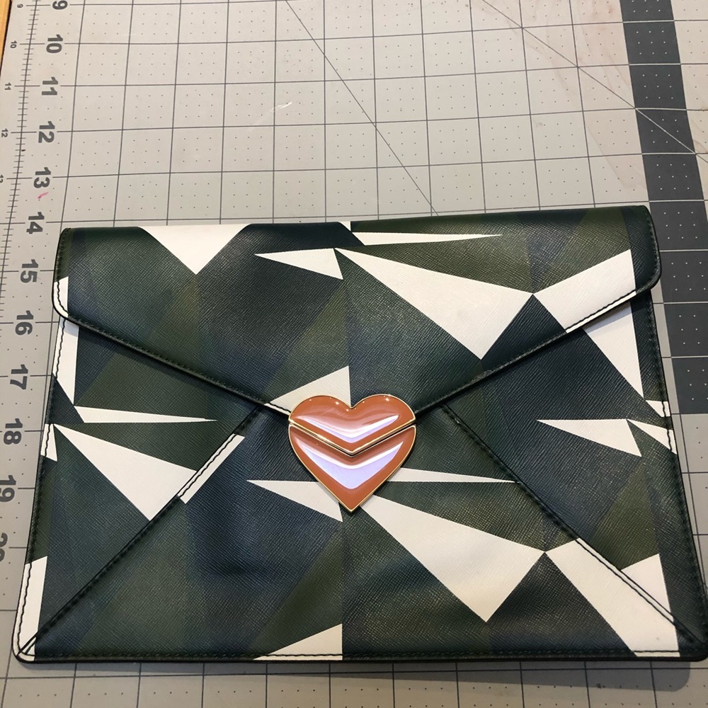 Dear Drew by Drew Barrymore Geometric Clutch